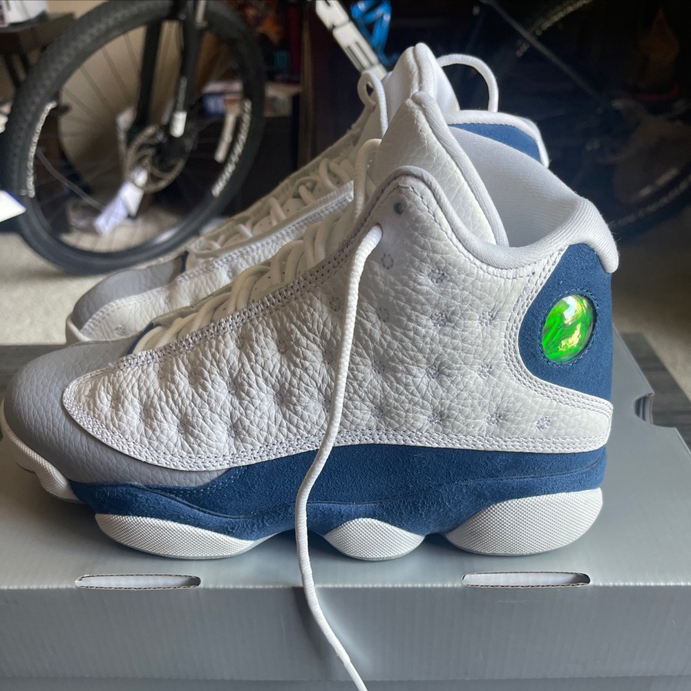 Nike Jordan 13 Retro French Blue 414571-164 US Mens Size 7  - Gently Worn